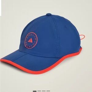 Adidas by Stella McCartney Run Cap Hat Navy running marathon visor
